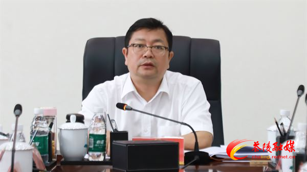 杨红兵主持召开茶陵县十八届人民政府第30次常务会议