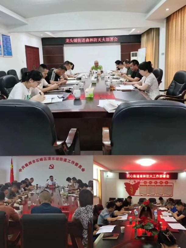 株洲各地部署中元节期间森林防火工作