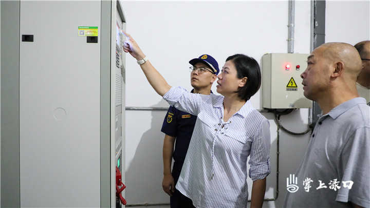 赖晓智督导渌口镇无物业高层住宅小区消防问题整改工作