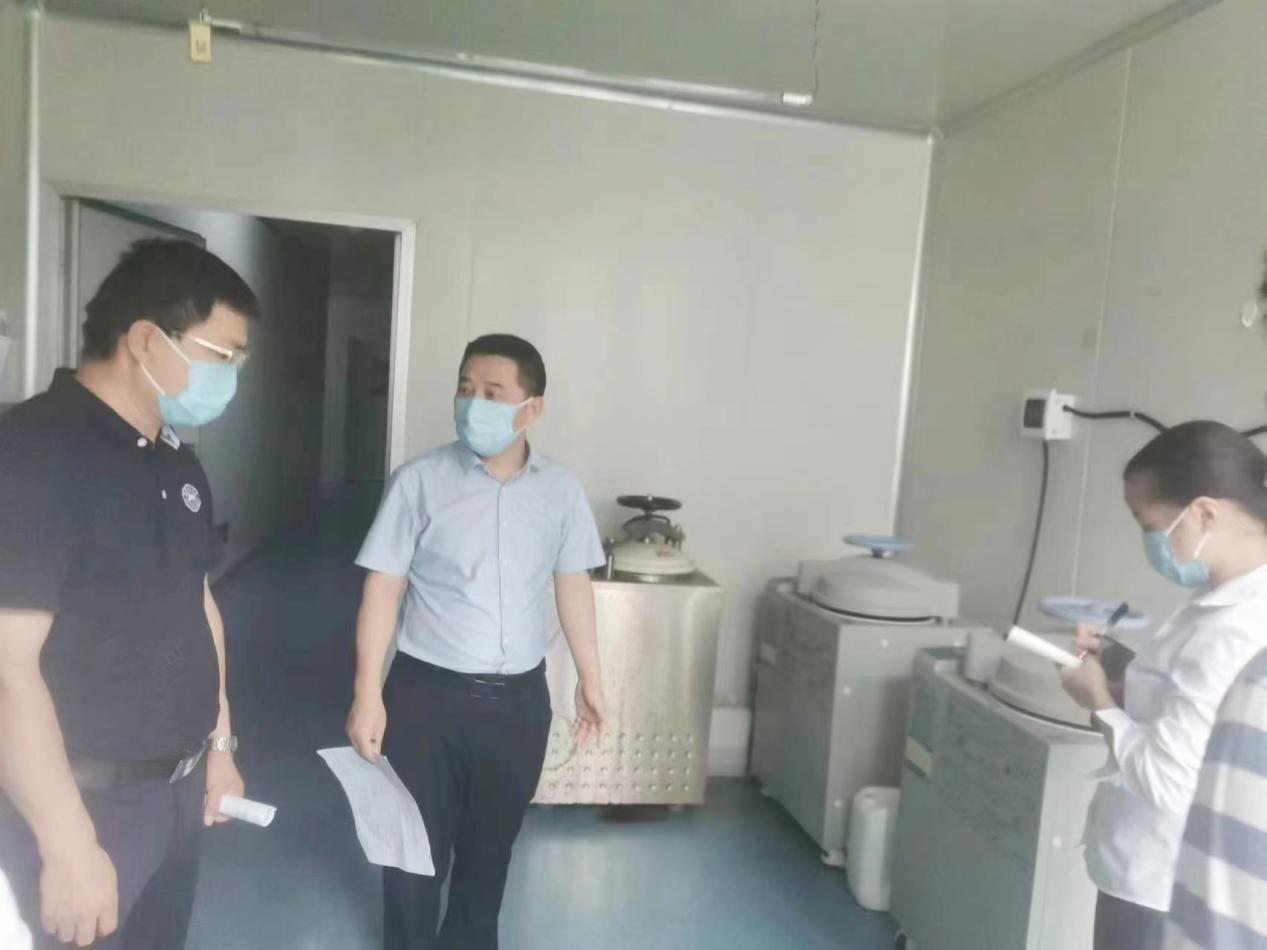 强督导，筑屏障——省卫健委专家组莅临渌口区人民医院开展实验室生物安全专项检查