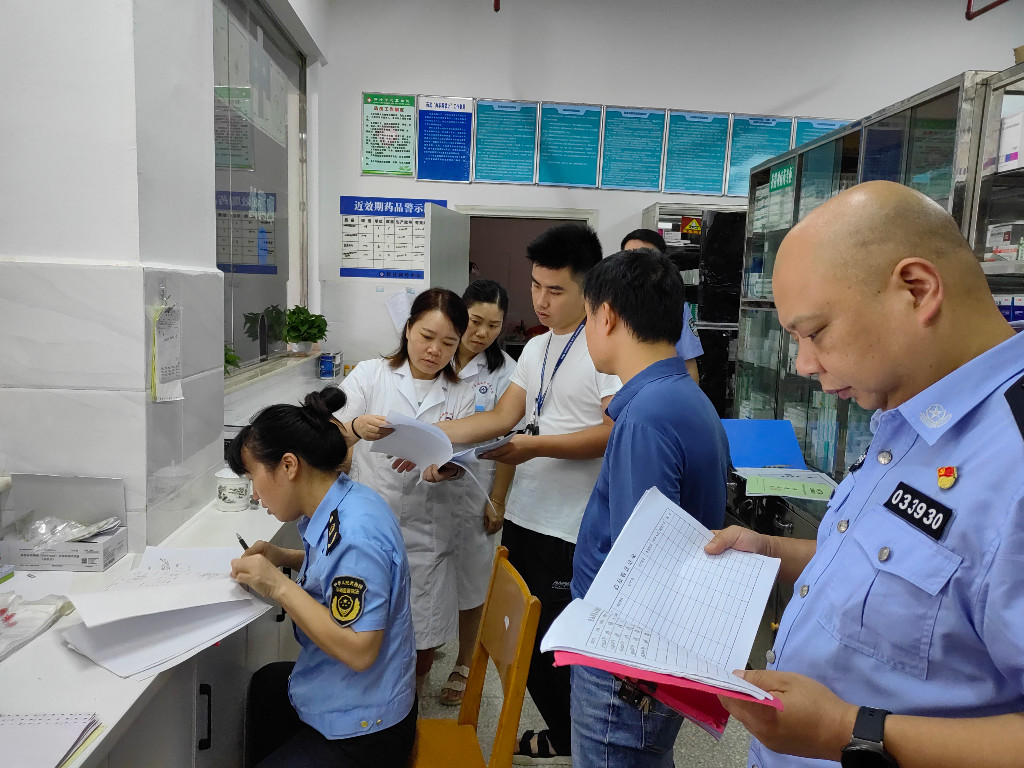 攸县市监局跨部门联合开展麻醉药品和精神药品专项检查
