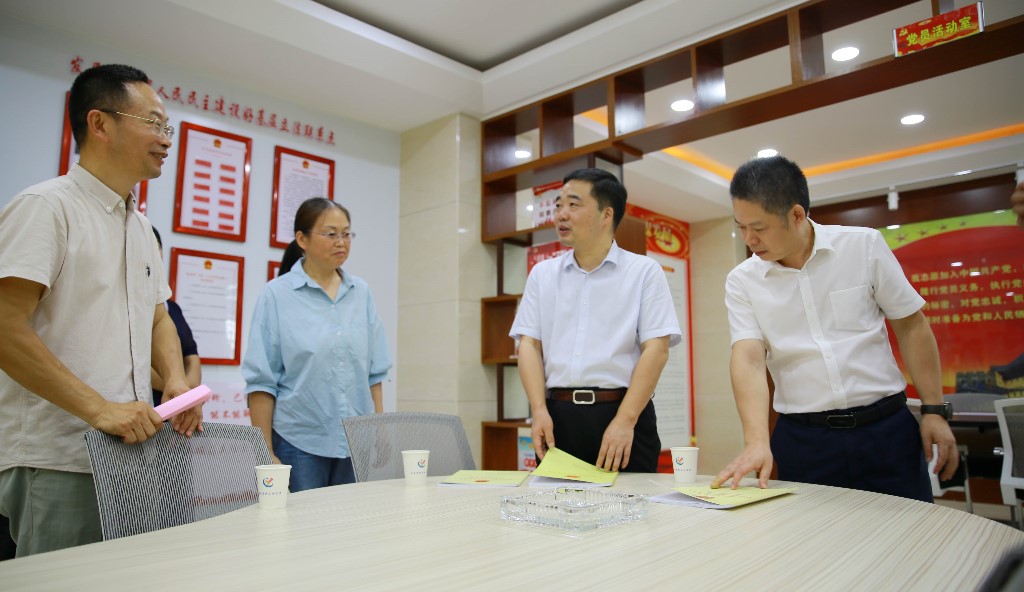 市、县人大代表赴县高新区人大代表联络站开展代表进站暨“一主一特”产业调研活动