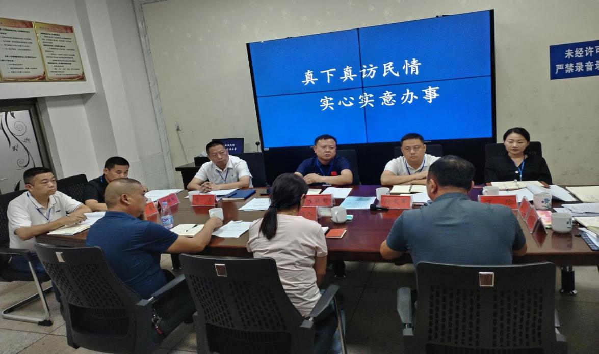 渌口区委书记李晓彤到渌口镇下沉接访