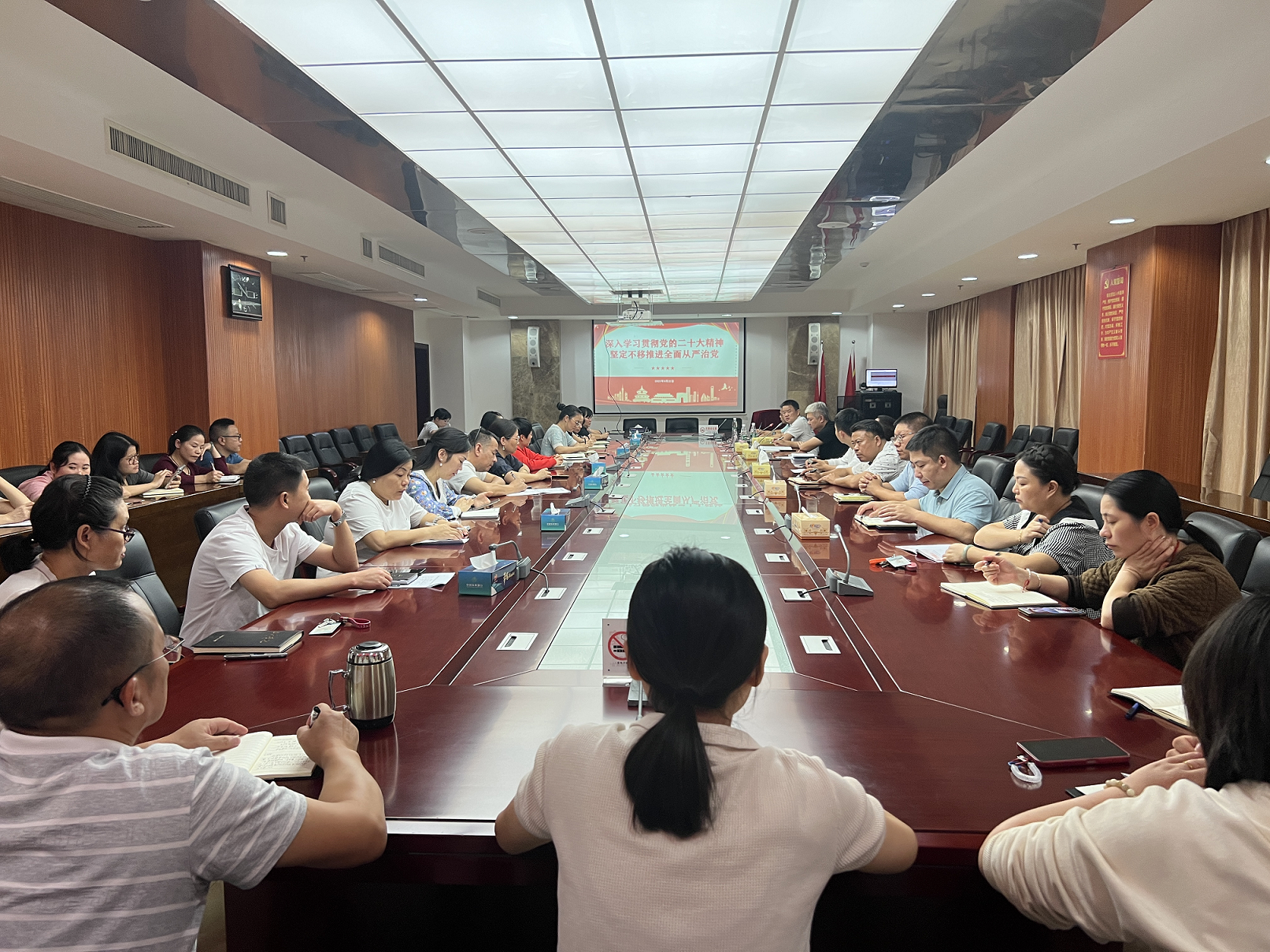 攸县医疗保障局召开党风廉政建设专题党课