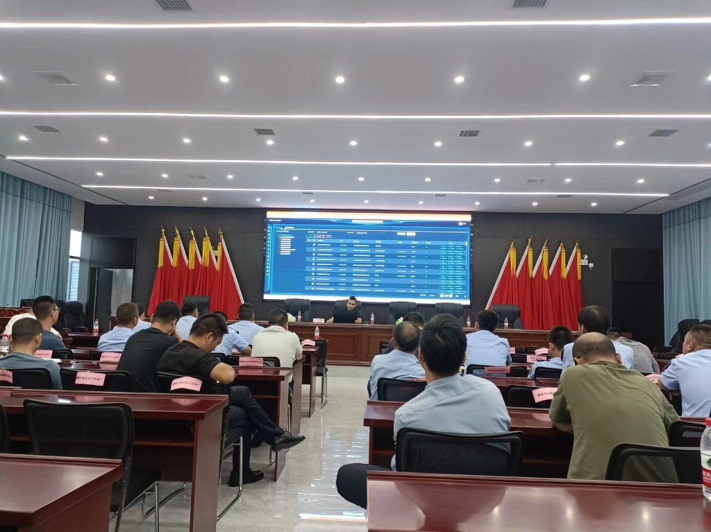 南乡片区烟花爆竹安全风险监测预警系统培训会议召开