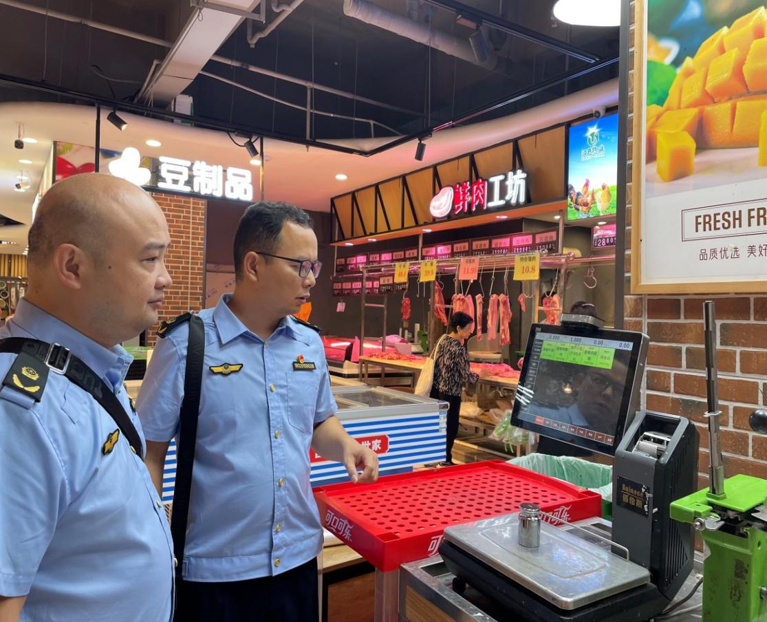区市场监督管理局开展农贸市场计量专项检查行动