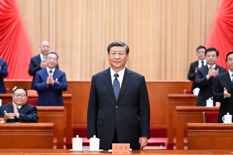 中国残疾人联合会第八次全国代表大会在京开幕 习近平李强赵乐际王沪宁蔡奇到会祝贺 丁薛祥代表党中央国务院致词