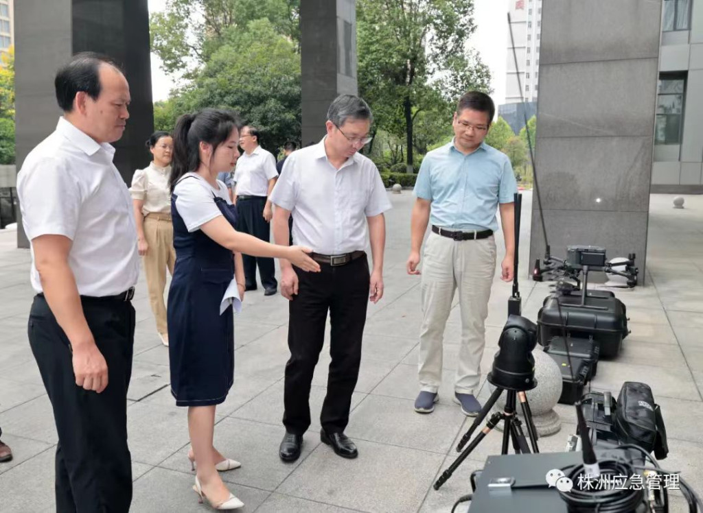 陈恢清在株洲市应急管理局调研