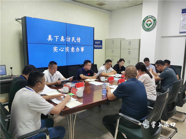 李晓彤到渌口镇下沉接访时强调：认真践行“浦江经验” 全心全意为民解难