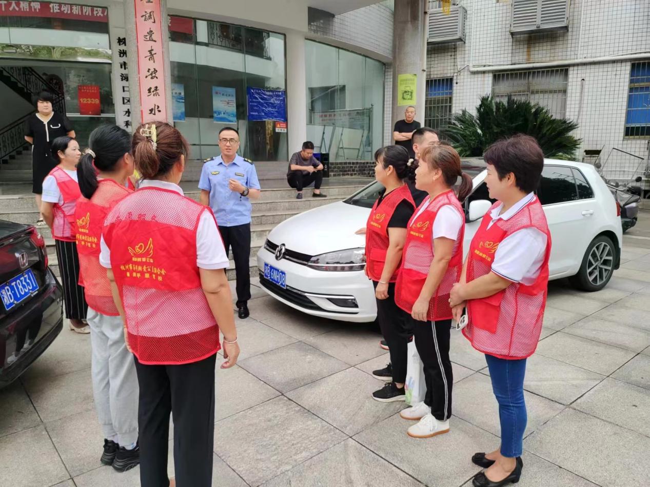 利剑行动|株洲市生态环境局渌口分局组织区"4 1"轮值巡查执法行动