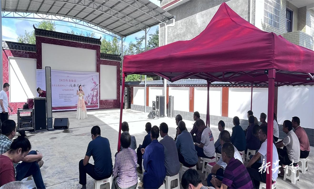 船形乡：送戏下乡进农村 文化惠民添欢乐