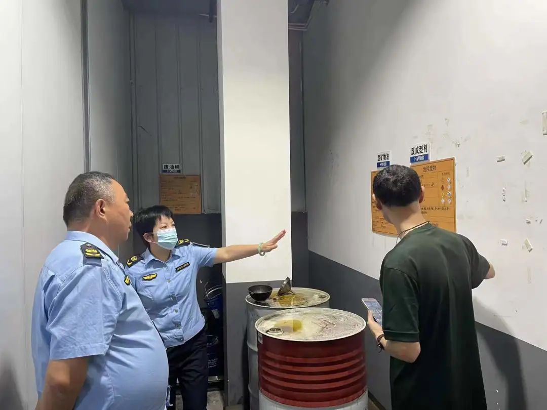 "利剑"行动丨天元区"四不两直"检查推进生态环境保护工作