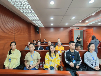 “以案学法 以案释法”——市自然资源和规划局组织开展庭审旁听活动