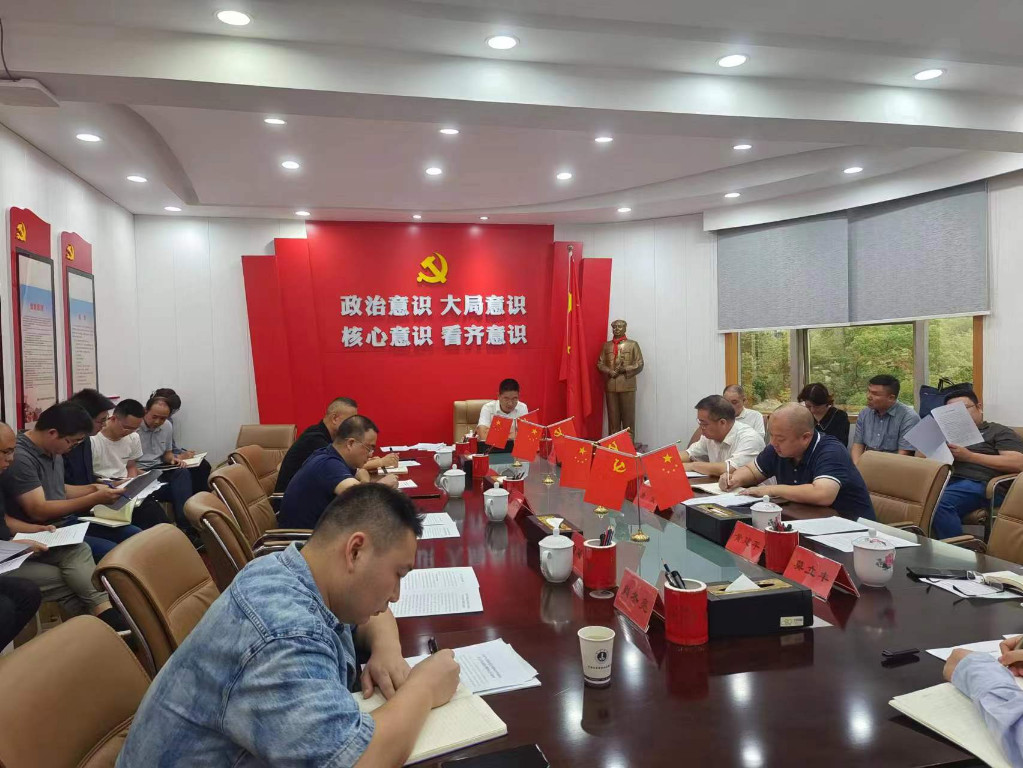 市发改委组织召开学习贯彻落实市委十三届六次全会重要精神专题会议