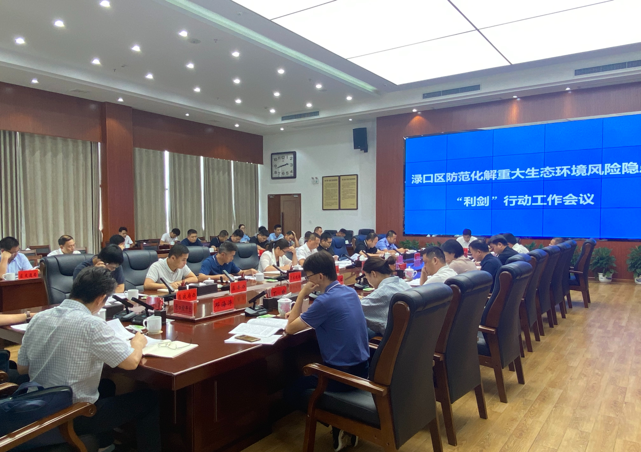 利剑行动|渌口区召开生态环境重点工作会议