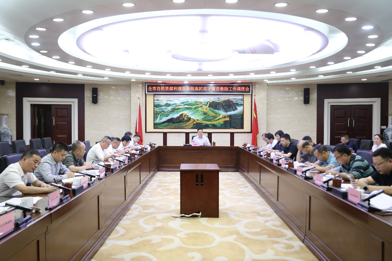 徐业伟主持召开全市资规系统真抓实干督查激励工作调度会