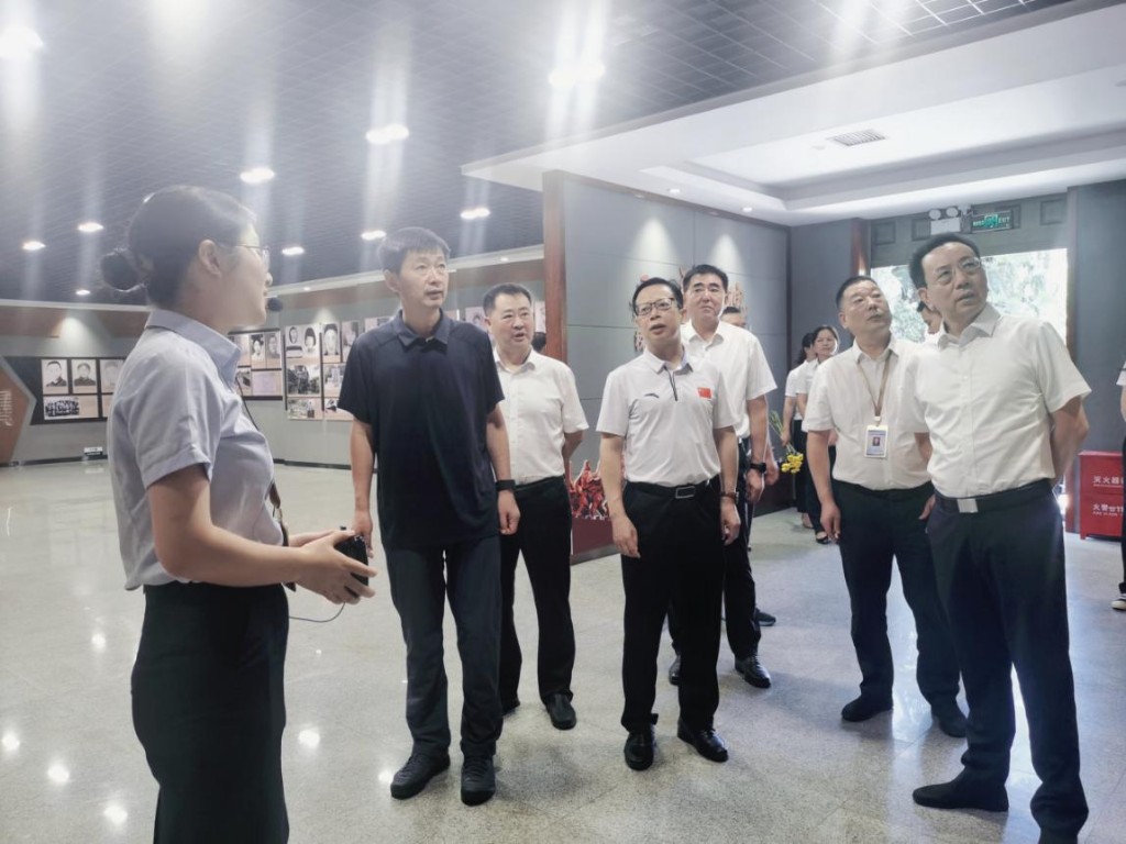 退役军人事务部褒扬纪念司调研株洲烈士纪念设施保护管理工作