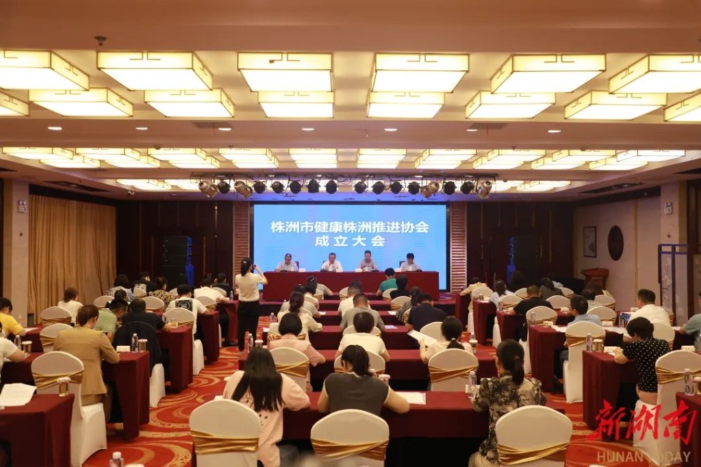 健康株洲推进协会成立