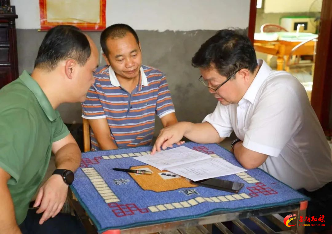 杨红兵带队到马江镇督导工作