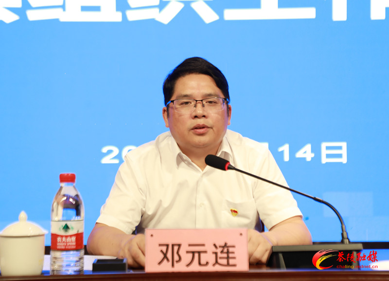 茶陵县组织工作会议召开
