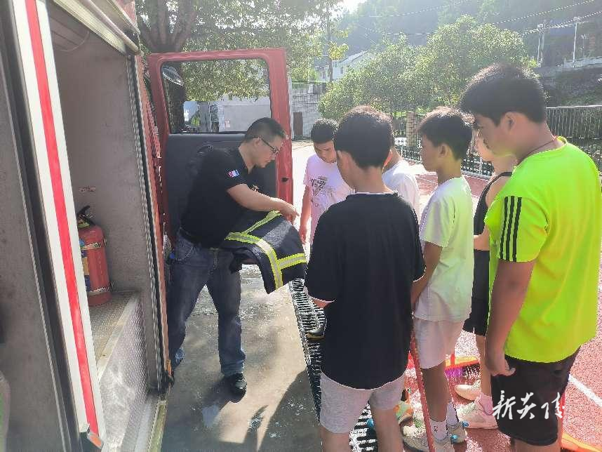 策源乡开展消防“进校园”消防安全 知识宣传活动