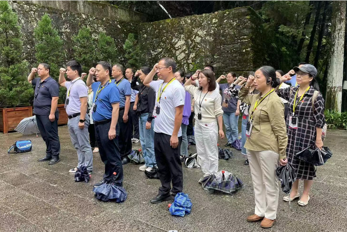 弘扬井冈山精神  赓续红色血脉 ——市财政局赴井冈山开展党务工作者培训
