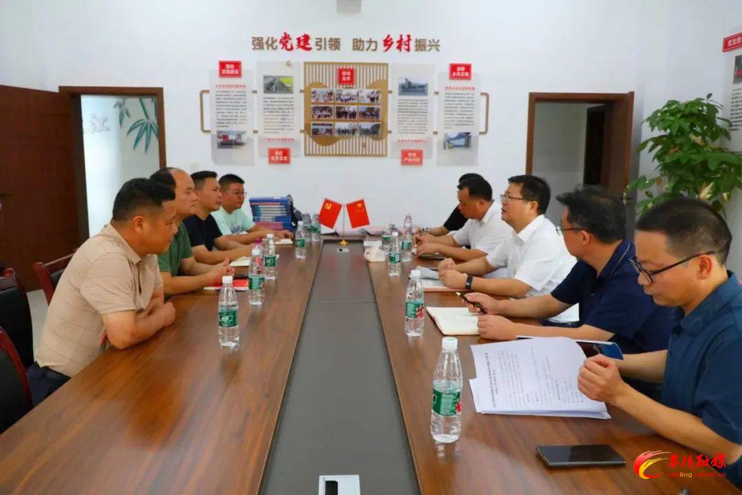 杨红兵带队到马江镇督导工作