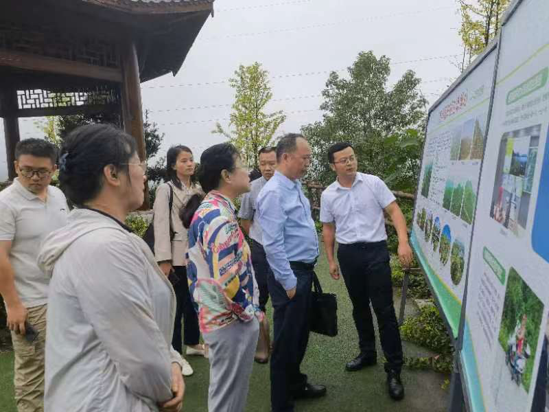 省发改委专家组来我市调研评估美丽中国样本示范点建设情况