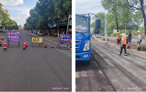 市政园林服务中心：加强城区路面管养 保障市民出行安全