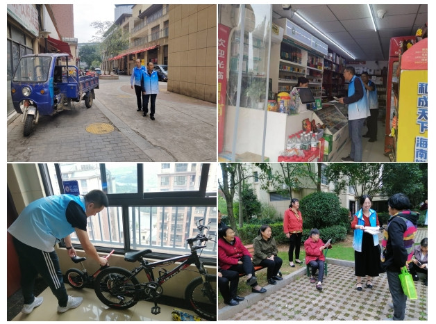株洲市机关事务管理局深入联点社区开展文明实践活动