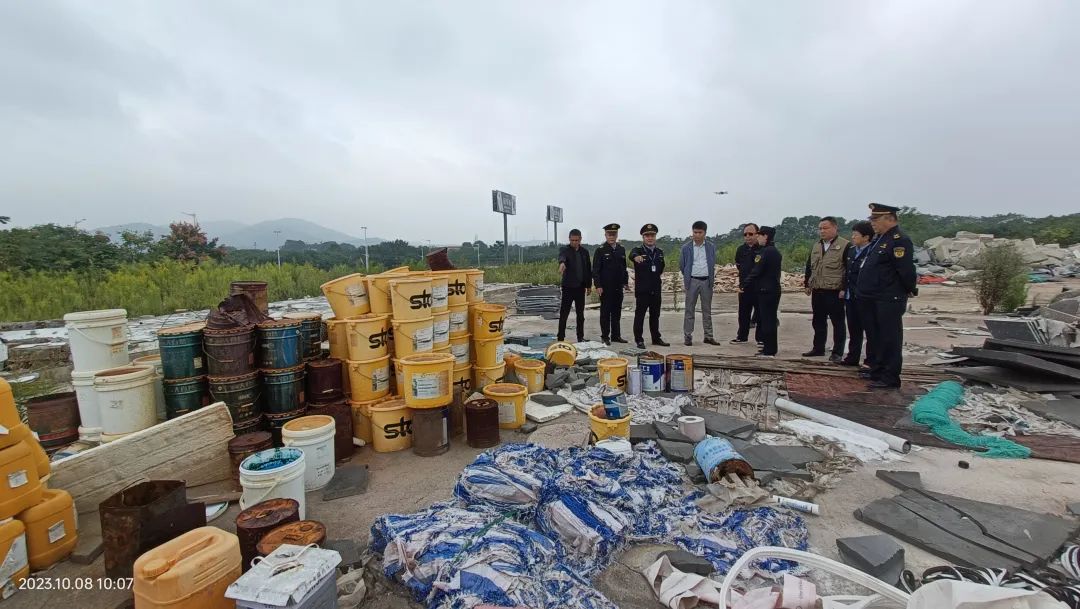 市生态环境局天元分局严把危废处置关 保障环境安全