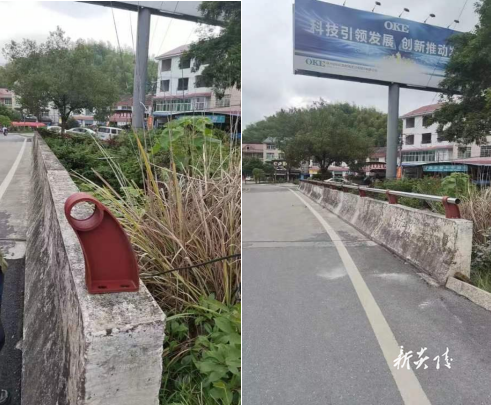 县城管局：桥梁增设护栏 保障出行安全