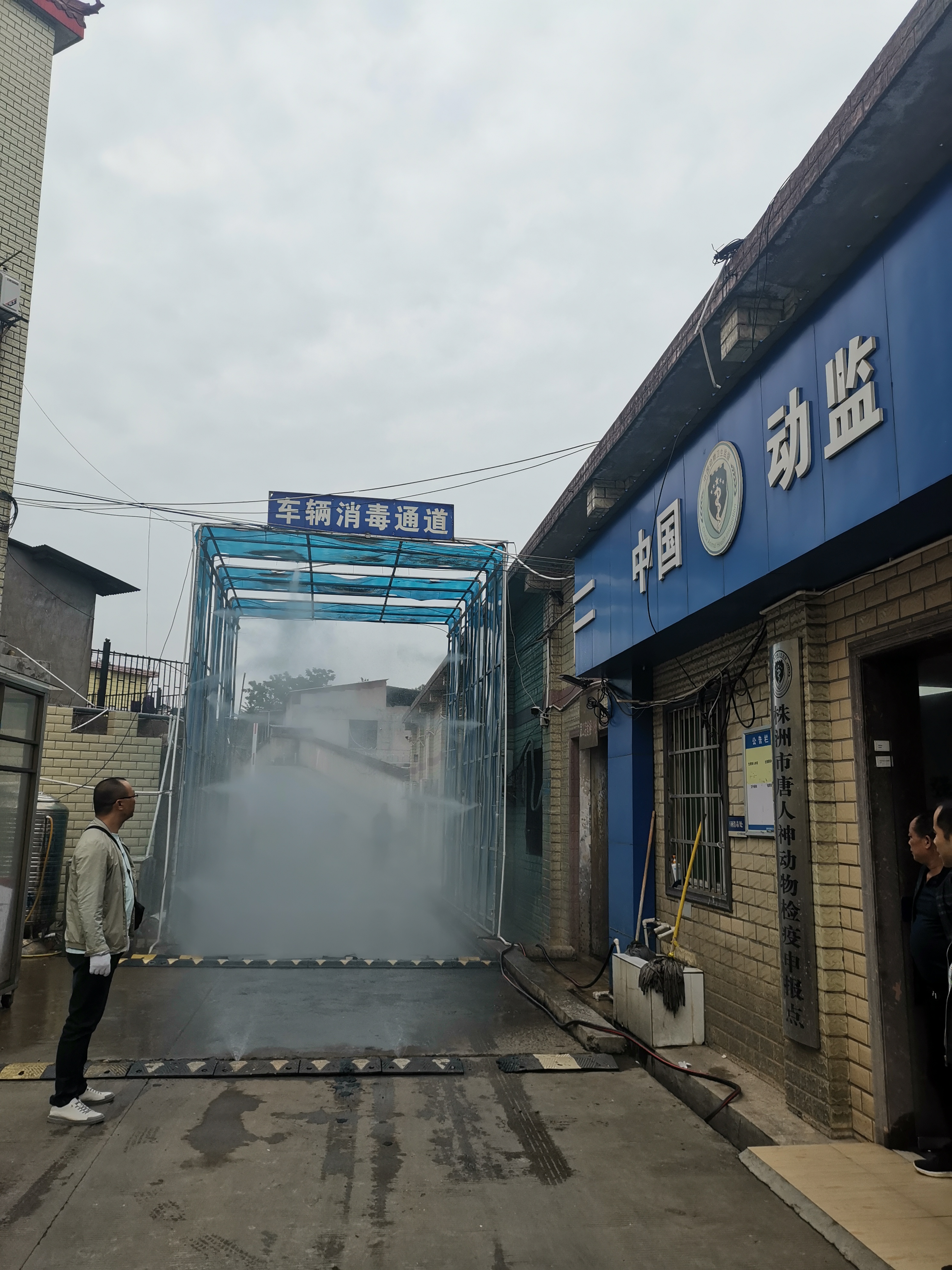 芦淞区开展"大清洗大消毒"专项行动，筑起动物疫情防控屏障