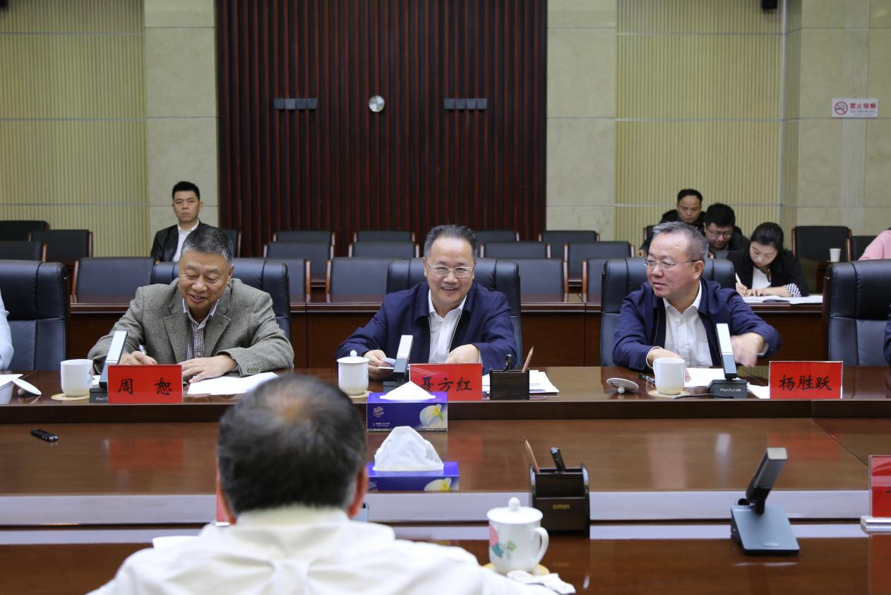 张灼华一行来株开展湘江生态环境保护民主监督工作