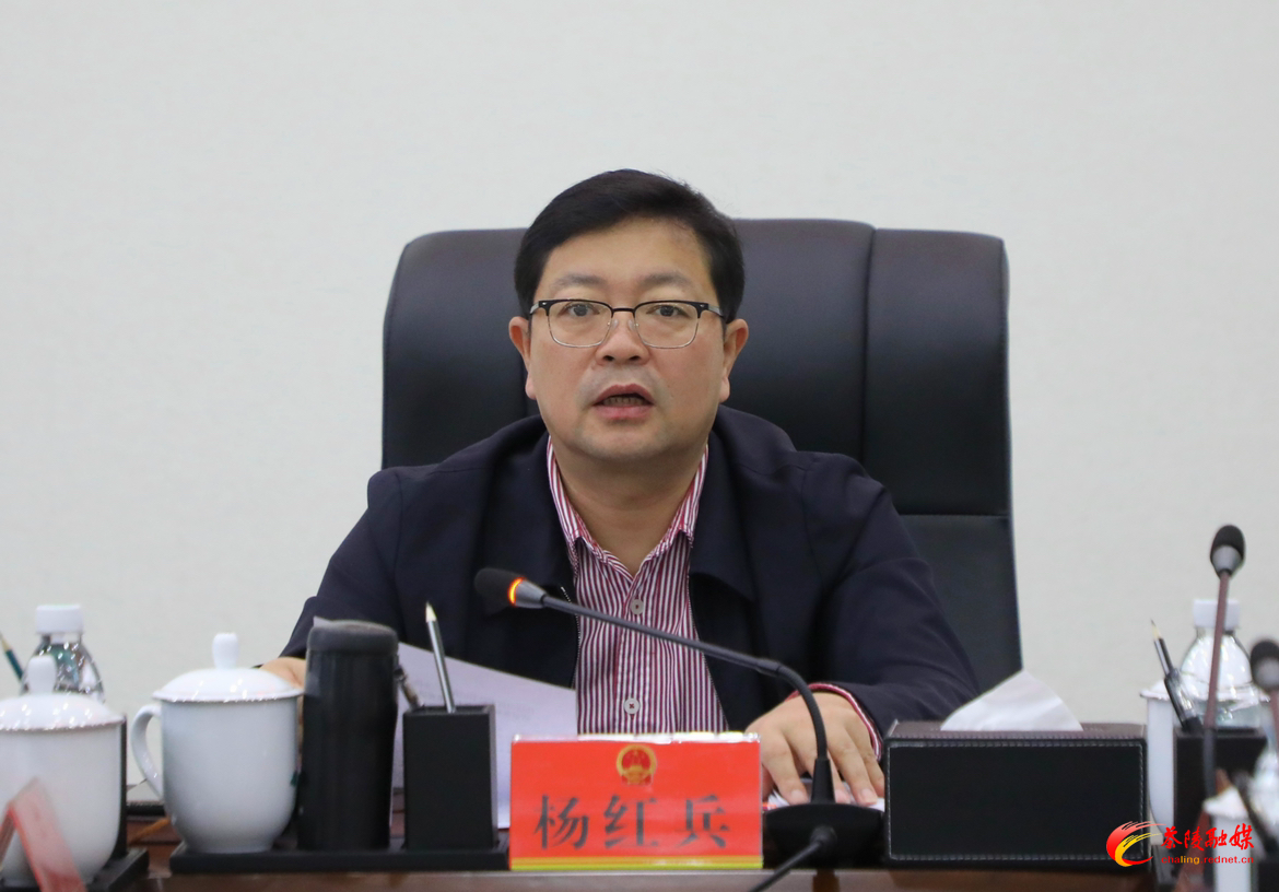 杨红兵主持召开茶陵县十八届人民政府第33次常务会议