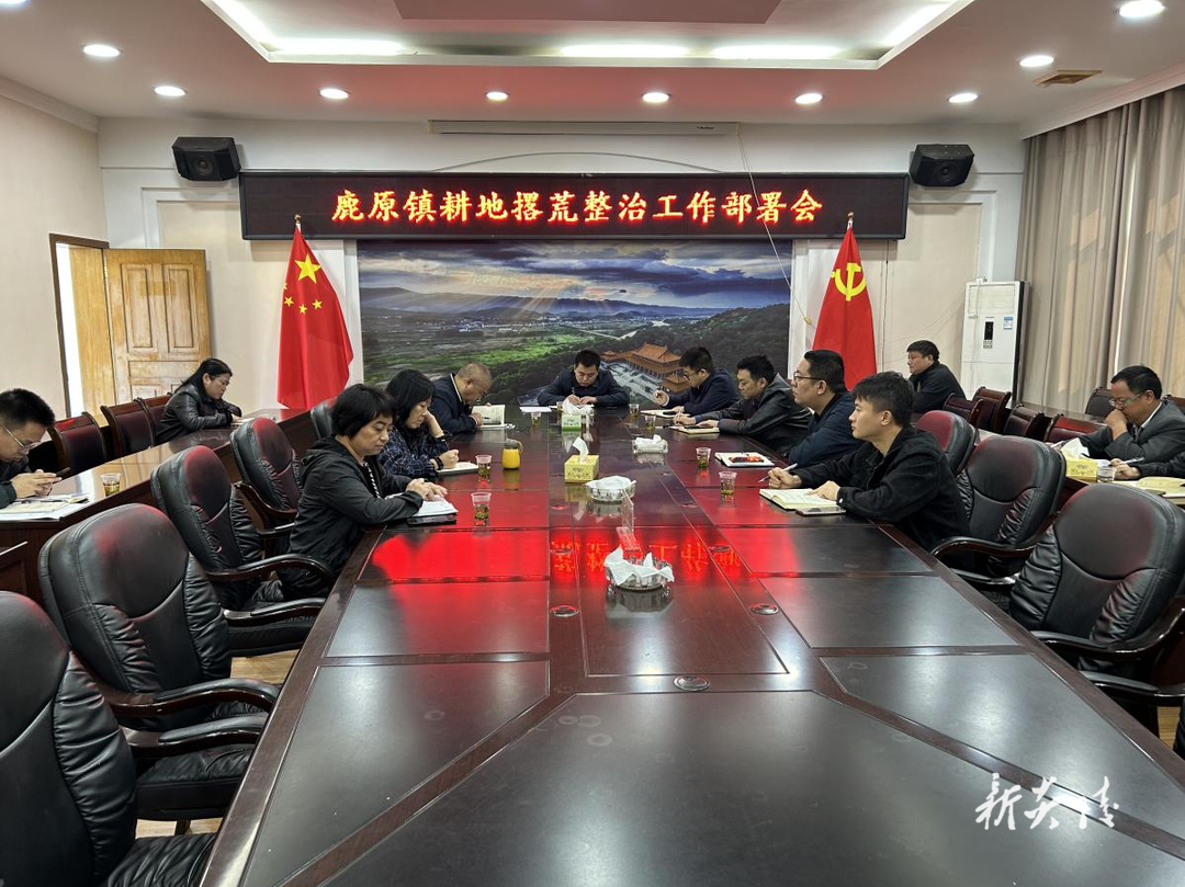 鹿原镇召开耕地撂荒整治工作部署会