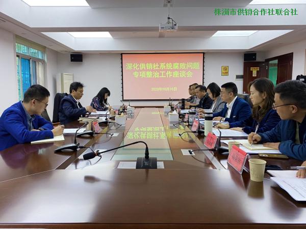省深化供销社系统腐败问题专项整治工作督查组来我社督查工作