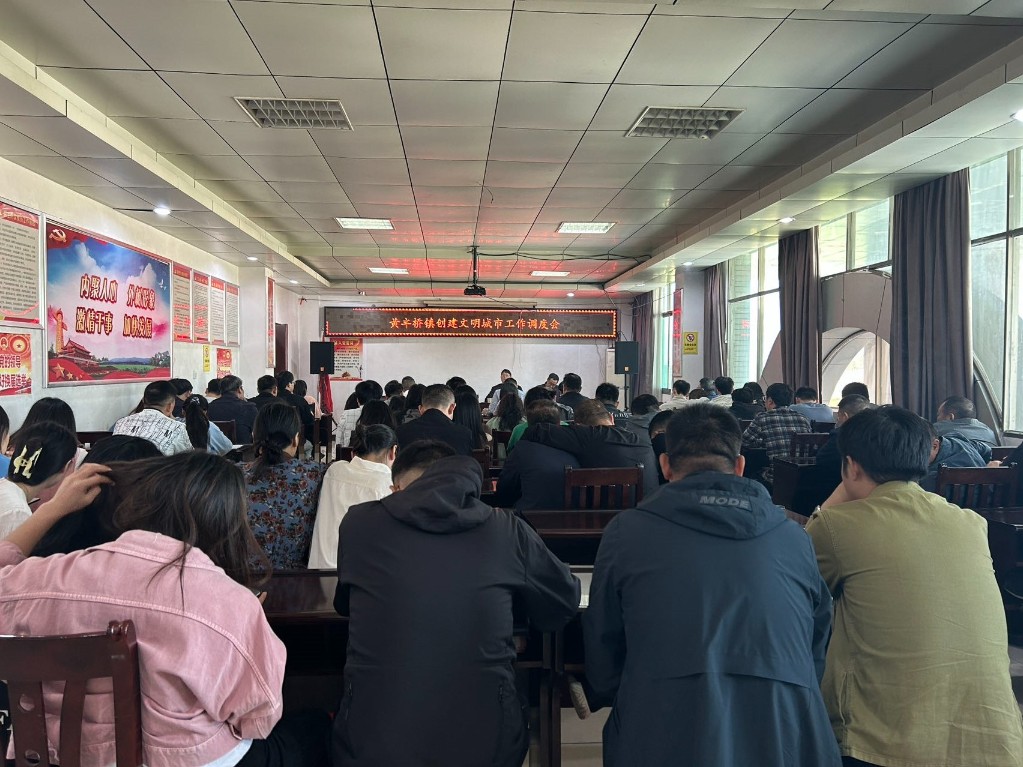 黄丰桥镇：打造文明乡镇  助力文明城市创建