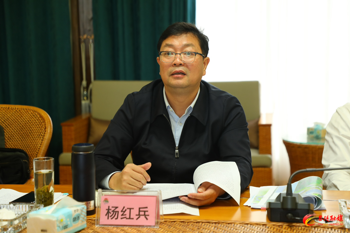 杨红兵调研茶祖文化博览园项目建设、茶产业发展及乡村振兴工作