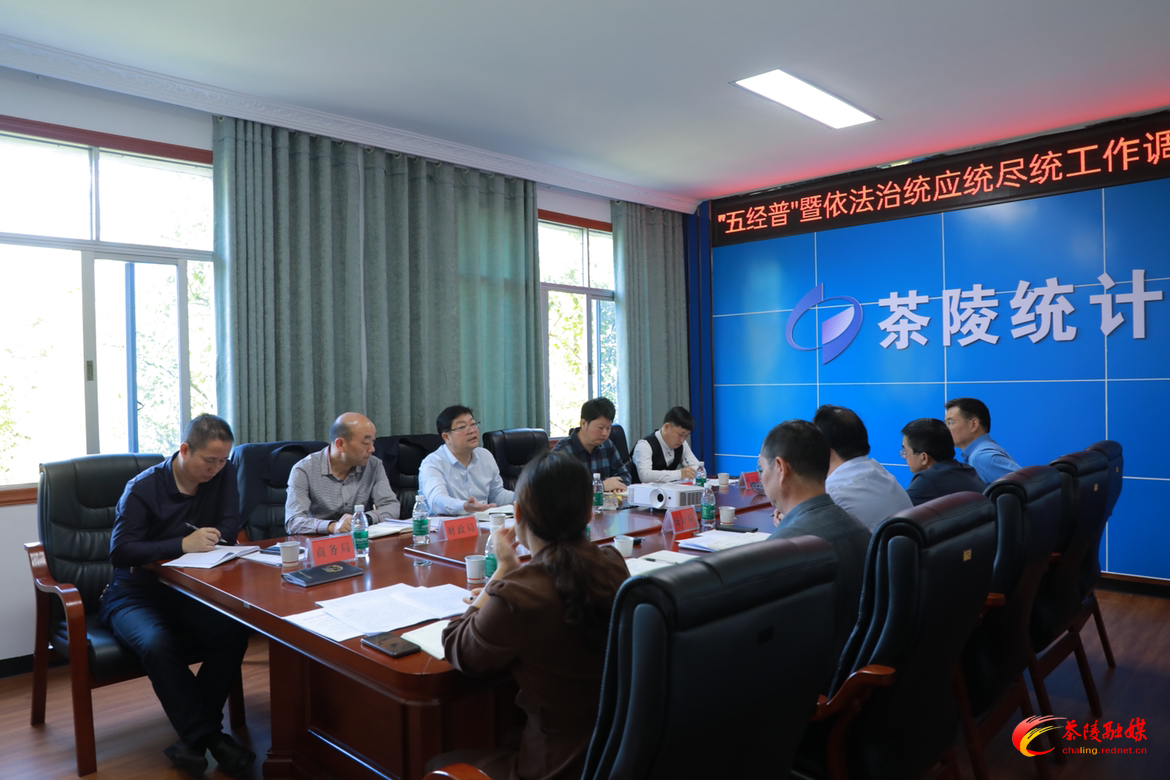 杨红兵调研全县“五经普”暨依法治统应统尽统工作