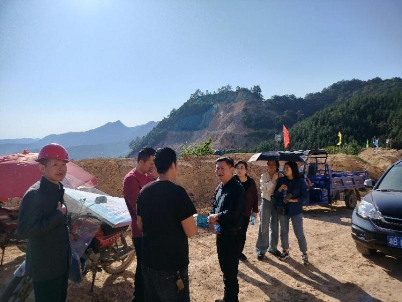 市统计局赴茶陵县调研项目建设情况