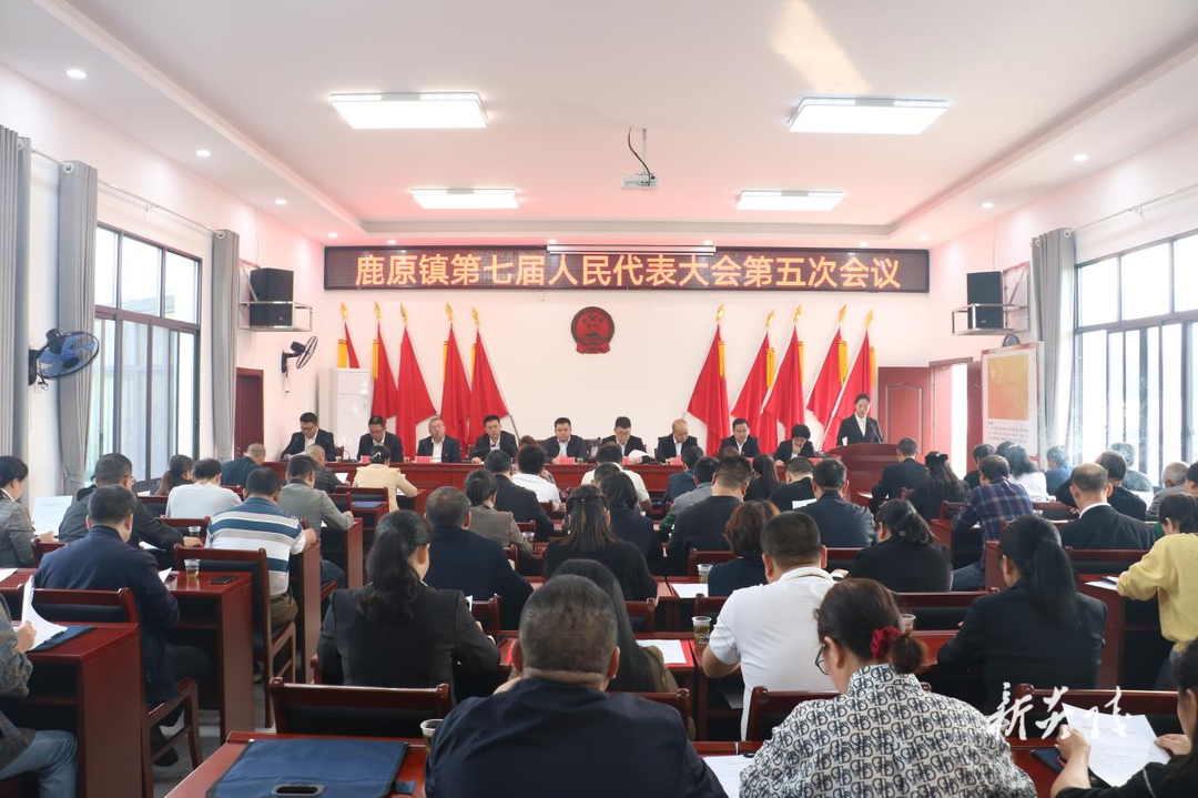鹿原镇召开第七届人民代表大会第五次会议