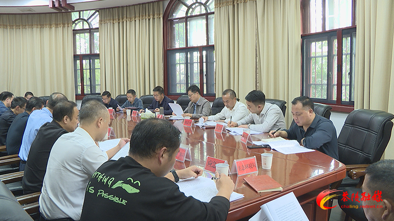 茶陵县召开县域经济高质量发展工作推进会