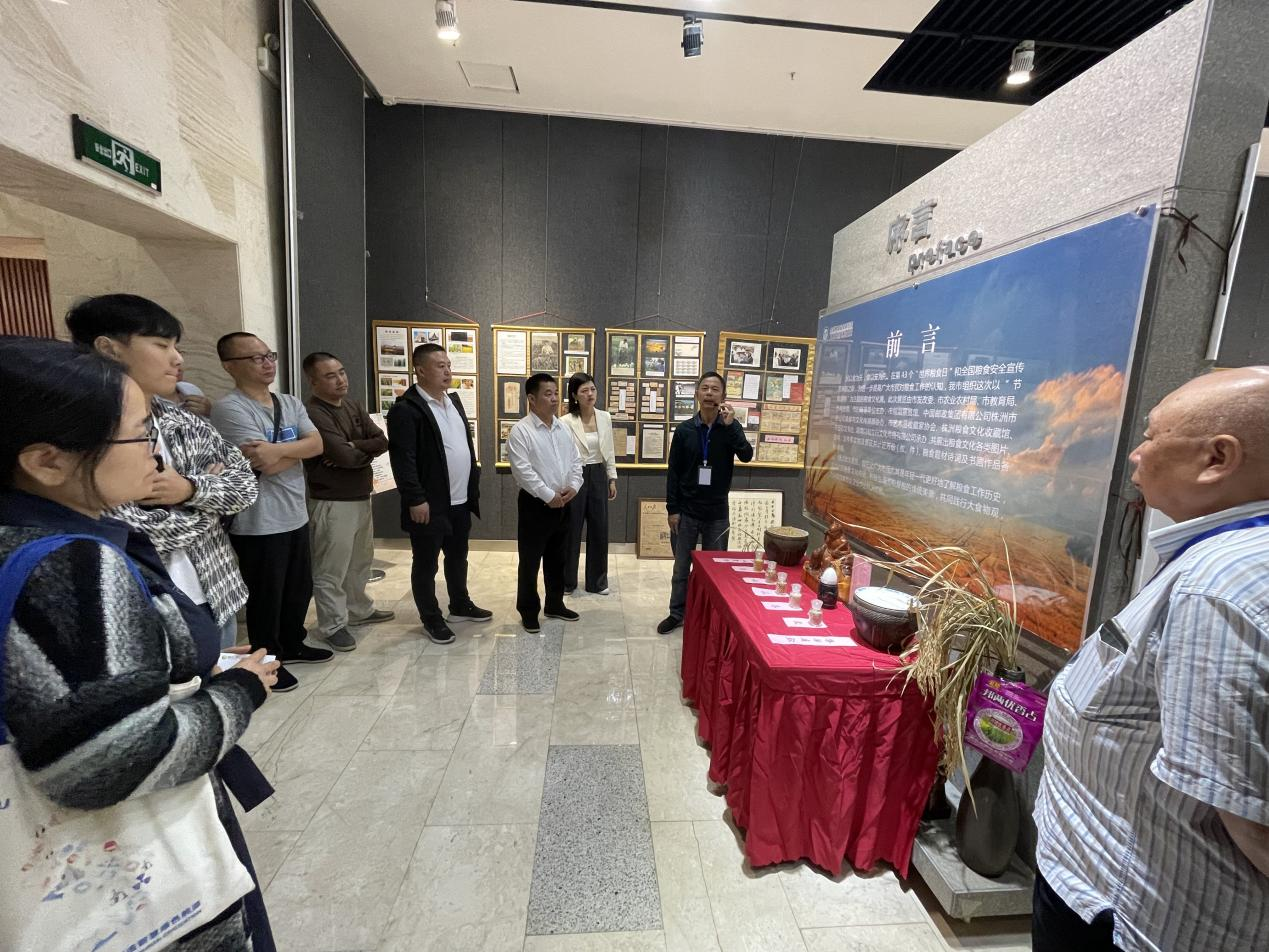 走进粮食展馆 厚重粮食文化