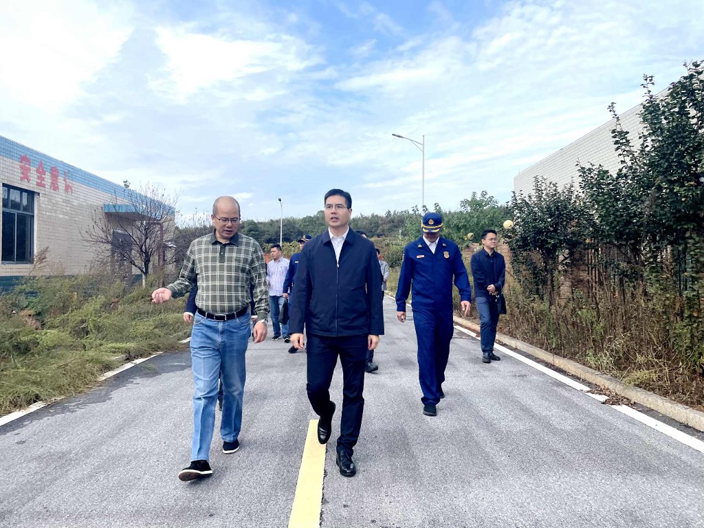 武挪强督导安全生产工作