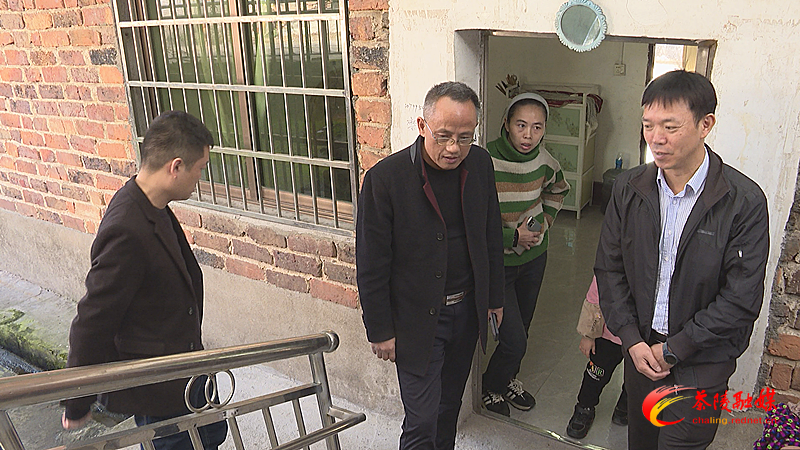 湖南省残联来茶调研指导困难重度残疾人家庭无障碍改造工作
