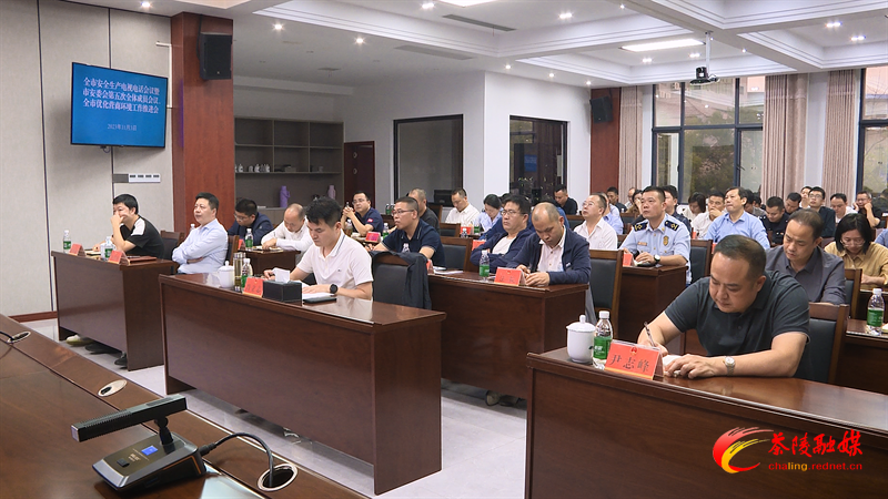 茶陵：紧盯重点守牢安全底线 精准发力优化营商环境