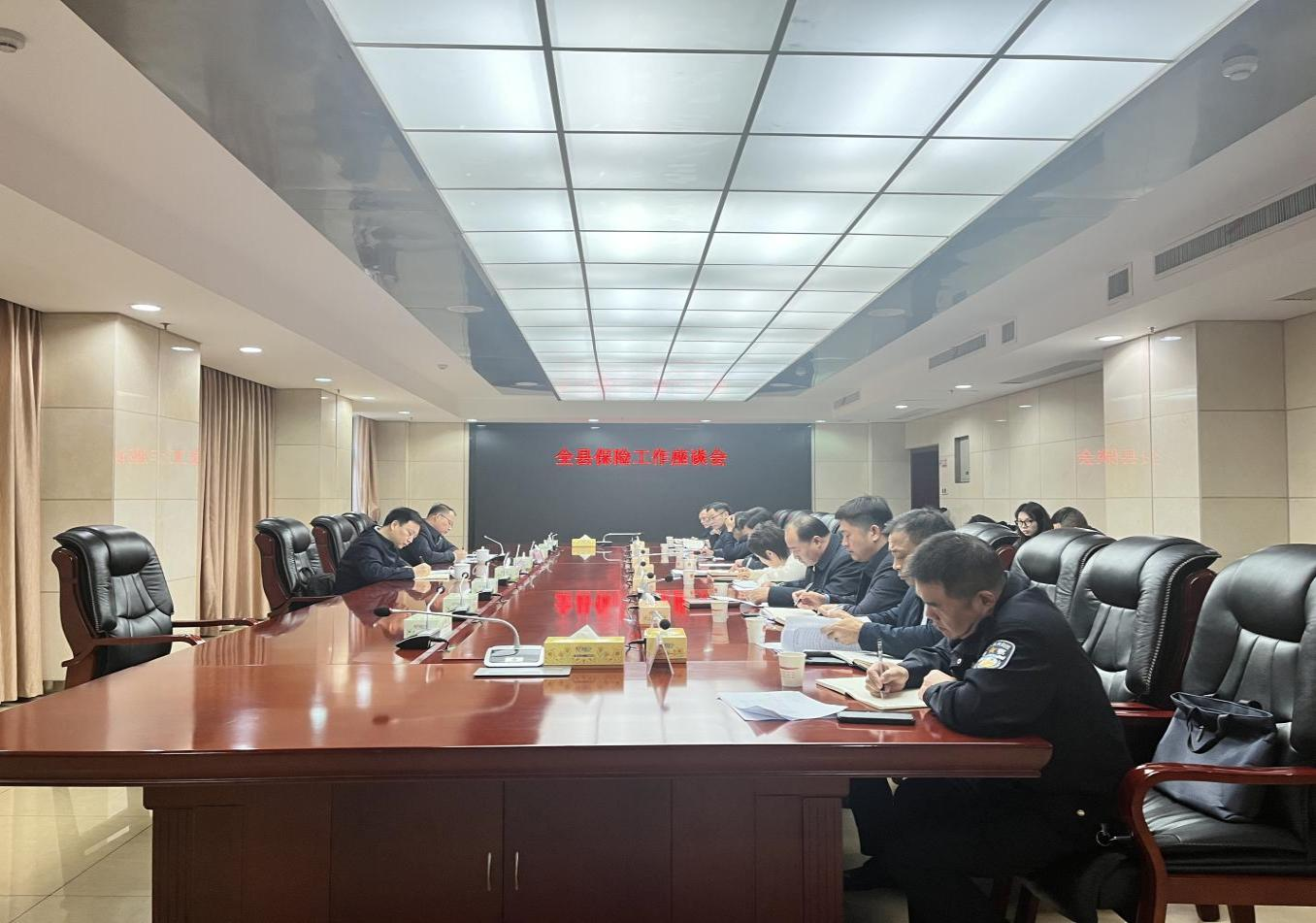 攸县召开全县保险业座谈会