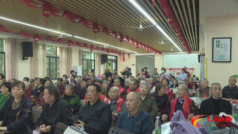 敬老爱老文艺演出暖人心