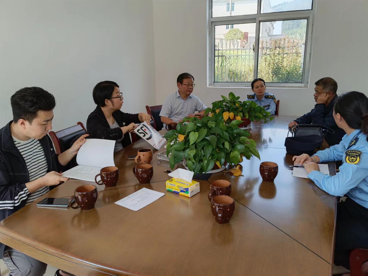 "利剑行动"在炎陵||市检查组来炎开展固定污染源排污许可交叉检查